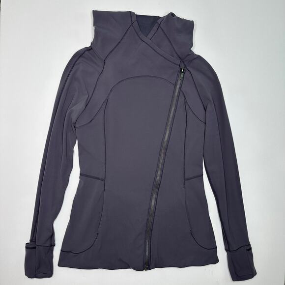 Lululemon Asymmetrical Full Zip Long Sleeve Jacket - Picture 1 of 9